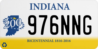 IN license plate 976NNG