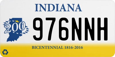 IN license plate 976NNH