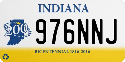IN license plate 976NNJ