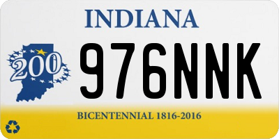 IN license plate 976NNK