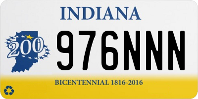 IN license plate 976NNN