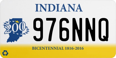 IN license plate 976NNQ