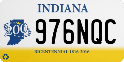 IN license plate 976NQC