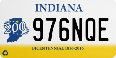 IN license plate 976NQE