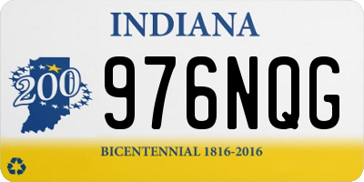 IN license plate 976NQG