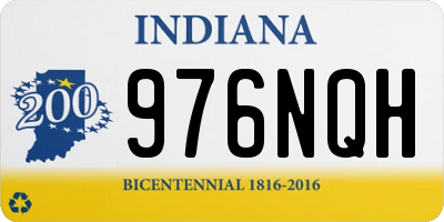 IN license plate 976NQH
