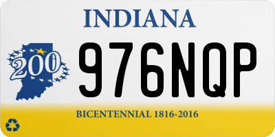 IN license plate 976NQP