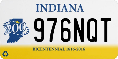 IN license plate 976NQT