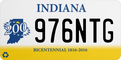 IN license plate 976NTG