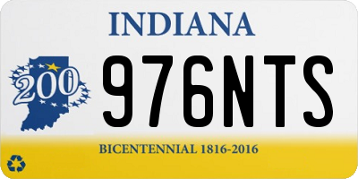 IN license plate 976NTS