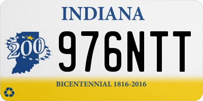 IN license plate 976NTT