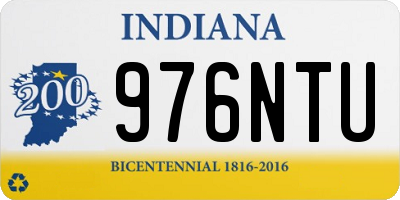 IN license plate 976NTU