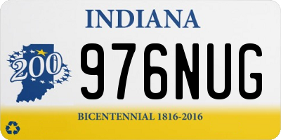 IN license plate 976NUG
