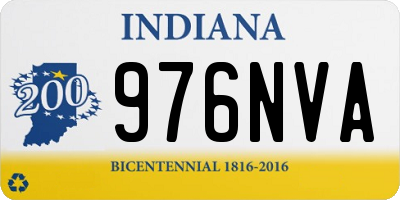 IN license plate 976NVA