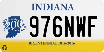 IN license plate 976NWF