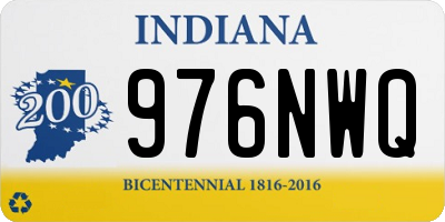 IN license plate 976NWQ