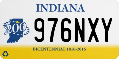 IN license plate 976NXY