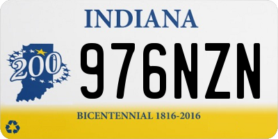 IN license plate 976NZN