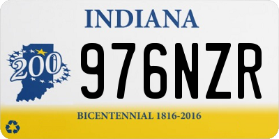 IN license plate 976NZR