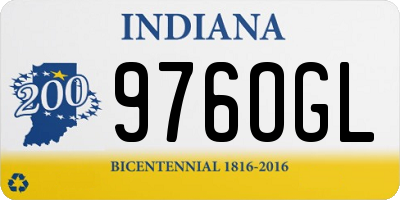 IN license plate 976OGL