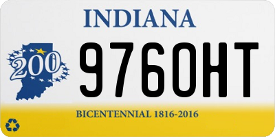 IN license plate 976OHT