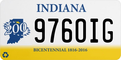IN license plate 976OIG