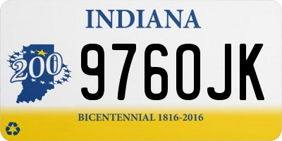 IN license plate 976OJK