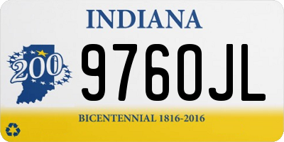 IN license plate 976OJL