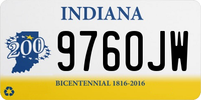 IN license plate 976OJW