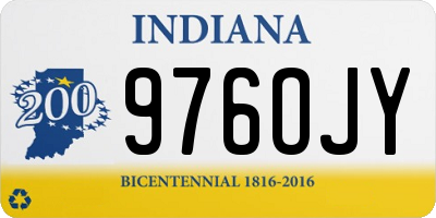 IN license plate 976OJY