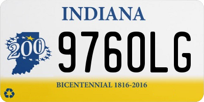 IN license plate 976OLG