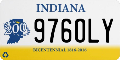 IN license plate 976OLY