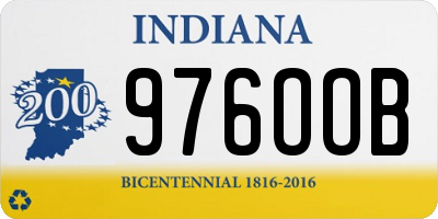 IN license plate 976OOB