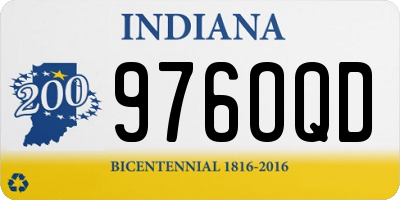 IN license plate 976OQD