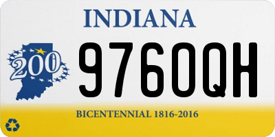 IN license plate 976OQH