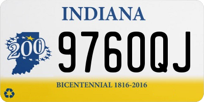 IN license plate 976OQJ
