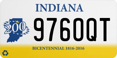 IN license plate 976OQT