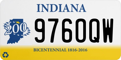 IN license plate 976OQW