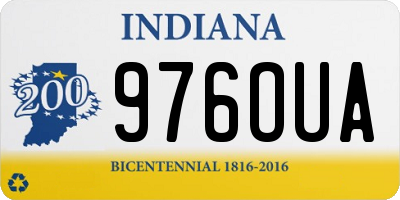 IN license plate 976OUA