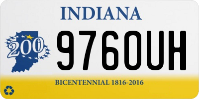 IN license plate 976OUH