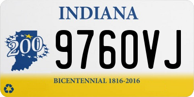 IN license plate 976OVJ