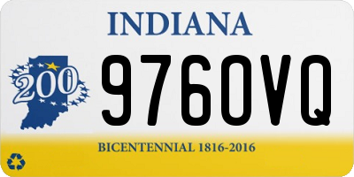 IN license plate 976OVQ