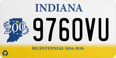 IN license plate 976OVU