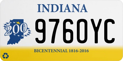 IN license plate 976OYC