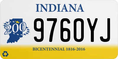 IN license plate 976OYJ