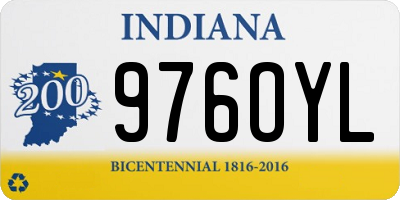 IN license plate 976OYL