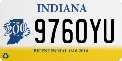 IN license plate 976OYU