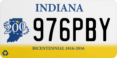 IN license plate 976PBY