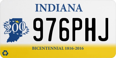 IN license plate 976PHJ