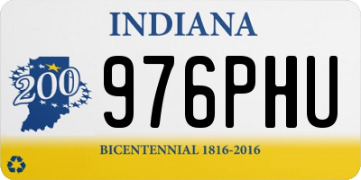 IN license plate 976PHU
